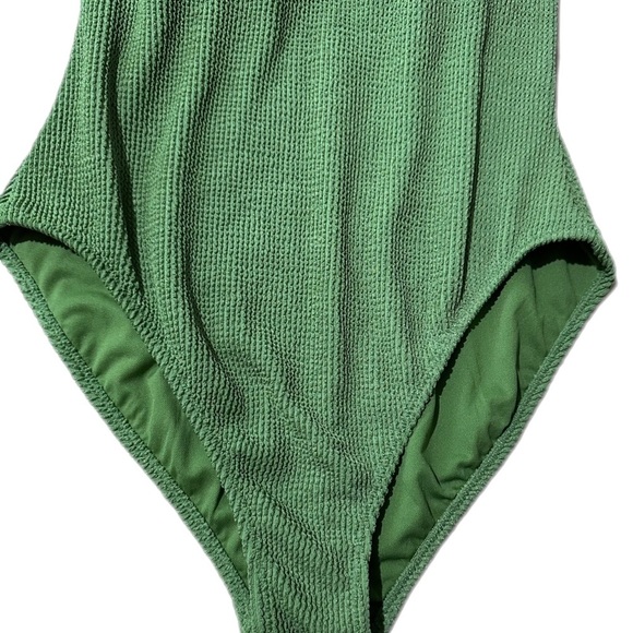 Shade & Shore Green One Piece Swimsuit - Picture 5 of 9